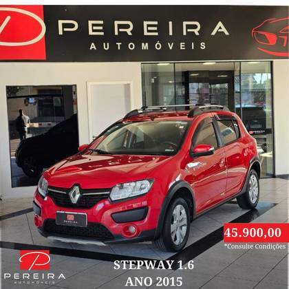 RENAULT SANDERO 1.6 STEPWAY 8V FLEX 4P MANUAL RENAULT SANDERO 1.6 STEPWAY 8V FLEX 4P MANUAL